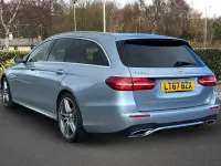 Used Mercedes E220 AMG line 191 HP (140 kW) 2017 Silver Estate