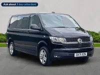 Used VW T6.1 Highline 150 HP (110 kW) 2021 Black Van