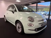 Used Fiat 500 Lounge 69 HP (50 kW) 2018 Green Hatchback