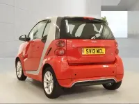 Used Smart ForTwo Coupé Passion 54 HP (39 kW) 2013 Red Coupe