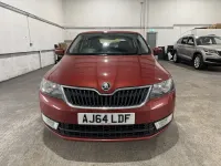 Used Skoda Rapid SE 105 HP (77 kW) 2015 Red Hatchback