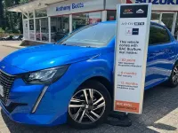 Used Peugeot 208 Allure+ 100 HP (73 kW) 2023 Blue Hatchback