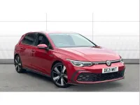 Used VW Golf VIII GTD 196 HP (144 kW) 2021 Red Hatchback