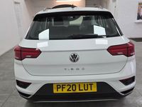Used VW T-Roc SE 115 HP (84 kW) 2020 White SUV