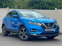 Used Nissan Qashqai 360º 115 HP (84 kW) 2018 Blue SUV