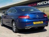 Used Mercedes C200 Premium 2017 Blue Coupe