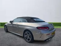 Used Mercedes C200 AMG line 2021 Silver Cabriolet