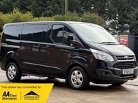 Used Ford Tourneo Custom Titanium 2018 Black Van