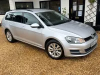 Used VW Golf VII SE 122 HP (89 kW) 2014 Silver Estate