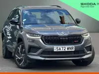 Usado Skoda Kodiaq vRS 241 HP (177 kW) 2022 Cinzento SUV