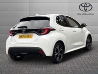 Used Toyota Yaris Hybrid Design 2025 White Hatchback