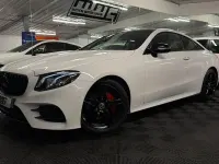 Used Mercedes E220 AMG Line Premium Plus 194 HP (142 kW) 2017 White Coupe
