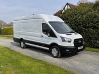 Used Ford Transit Trend 165 HP (121 kW) 2024 White Van