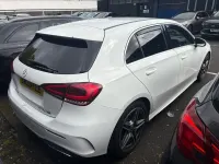 Used Mercedes A200 AMG line 163 HP (119 kW) 2020 White Hatchback