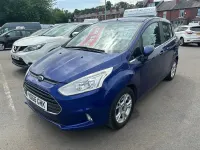 Used Ford B-MAX Zetec 100 HP (73 kW) 2016 Blue MPV