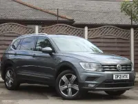 Usado VW Tiguan Allspace Match 150 HP (110 kW) 2021 Cinzento SUV
