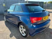 Used Audi A1 Sport 123 HP (90 kW) 2017 Blue Hatchback