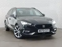 Second-hand Seat Leon FR Sport 150 CP (110 kW) 2021 Negru Break