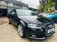Used Audi A3 Cabriolet S-Line 2010 Black Cabriolet