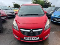 Used Vauxhall Meriva 2015 Red MPV