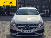 Used Mercedes A200 AMG line 136 HP (100 kW) 2017 Silver Hatchback
