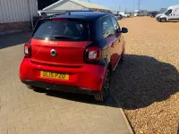 Used Smart ForFour Premium 70 HP (51 kW) 2015 Red Hatchback