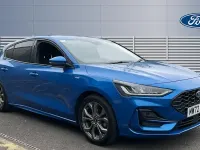 Used Ford Focus ST-Line 125 HP (91 kW) 2022 Blue Hatchback