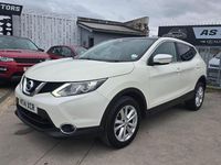 Used Nissan Qashqai Acenta Premium 2014 White SUV