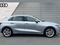 Used Audi A3 Sport 147 HP (108 kW) 2023 Silver Sedan