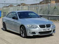 Usado BMW 320 Cabriolet Sport Line 184 CV (135 kW) 2012 Azul Descapotable