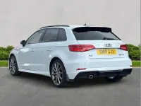 Used Audi A3 Black Edition 113 HP (83 kW) 2019 White Sedan