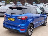 Used Ford Ecosport ST-Line 123 HP (90 kW) 2018 Blue SUV