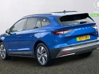 Used Skoda Enyaq iV ecoSuite 131 kW (179 HP) 2021 Blue SUV