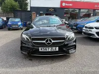 Used Mercedes E220 AMG line 194 HP (142 kW) 2017 Black Coupe