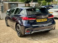 Used Lexus CT200h Sport Line 2019 Blue Hatchback