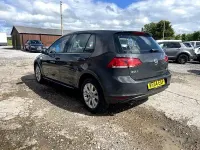 Used VW Golf VII Match 105 HP (77 kW) 2014 Grey Hatchback
