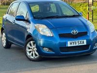 Used Toyota Yaris 101 HP (74 kW) 2011 Blue Hatchback