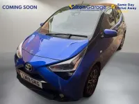 Used Toyota Aygo X-clusiv 71 HP (52 kW) 2019 Blue Hatchback