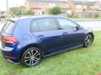 Used VW Golf VII R-line Edition 150 HP (110 kW) 2020 Blue Hatchback