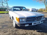 Used Mercedes SL420 1986 White Cabriolet