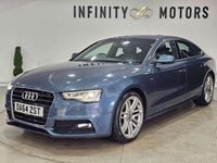 Used Audi A5 S-Line 177 HP (130 kW) 2015 Blue Coupe