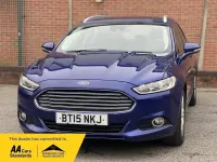Begagnad Ford Mondeo Titanium 160 HK (117 kW) 2015 Blå Kombi
