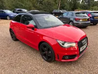 Used Audi A1 Black Edition 140 HP (102 kW) 2014 Red Hatchback