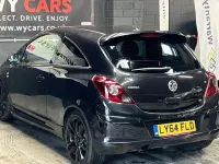 Used Vauxhall Corsa Edition 86 HP (63 kW) 2014 Black Hatchback