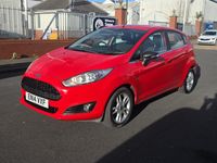 Used Ford Fiesta Zetec 2014 Red Hatchback