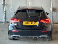 Used Mercedes A200 AMG line 2018 Black Hatchback