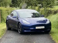 Used Tesla Model 3 Long Range AWD 366 kW (498 HP) 2023 Blue Sedan