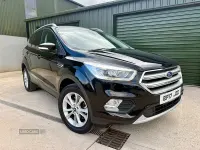 Used Ford Kuga Titanium 120 HP (88 kW) 2017 Black SUV