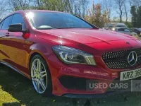 Used Mercedes CLA220 AMG 177 HP (130 kW) 2016 Red Sedan