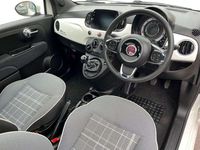 Used Fiat 500 Lounge 70 HP (51 kW) 2021 White Hatchback